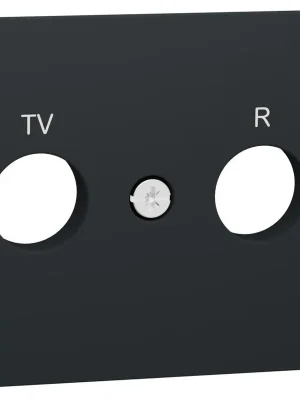 Centrální deska pro TV/R zásuvku Schneider Electric Nová Unica NU944054 antracit Víkendová Akce