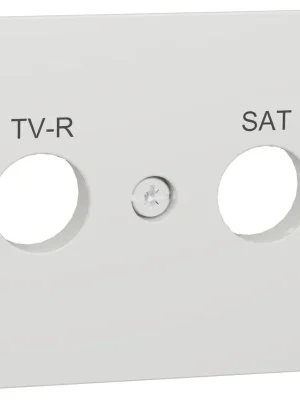 Centrální deska pro TV/R/SAT zásuvku Schneider Electric Nová Unica NU944118 bílá Akce