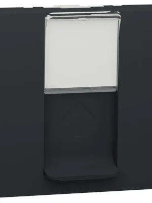 Levný Centrální deska RJ45ST Keystone Schneider Electric Nová Unica NU946154, 2M, antracit