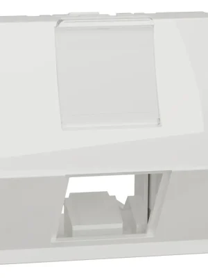 Centrální deska zkosená RJ45 Keystone Schneider Electric Nová Unica NU946418, 2M, bílá Nakupujte Hned