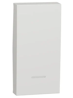 Náhradní klapka pro kontrolku Schneider Electric Nová Unica NU910018N, 1M, bílá Horká Nabídka