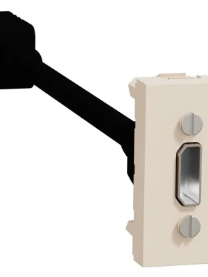 HDMI konektor (předzapojený) Schneider Electric Nová Unica NU343044, 1M, béžová Nakupujte Hned