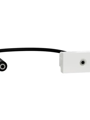Odeslání Ihned Mini jack audio 3,5 mm konektor Schneider Electric Nová Unica NU343318, 1M, bílá