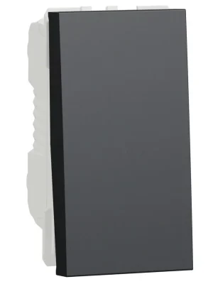 Kup Teď Spínač jednopólový Schneider Electric Nová Unica č. 1, NU316154, 16A, 1M, antracit