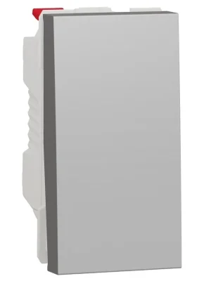 Spínač Schneider Electric Nová Unica č. 1, NU310130, 1M, aluminium Speciální Cena