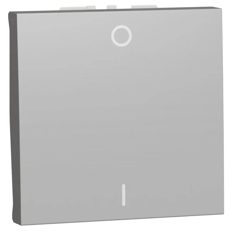 Spínač Schneider Electric Nová Unica č. 2, NU326230, 16A, 2M, aluminium Nakupujte Hned