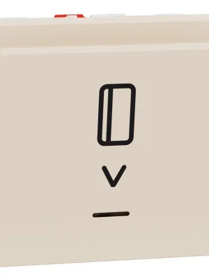 Spínač pro hotelové karty Schneider Electric Nová Unica NU328344, 2M, béžová Pouze Dnes