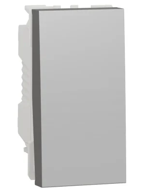 Spínač střídavý Schneider Electric Nová Unica č. 6/0, NU313630, 1M, aluminium Ověřený