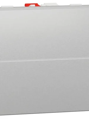 Vysoce Kvalitní Spínač střídavý s popisovým polem Schneider Electric Nová Unica č. 6/0, NU324630 aluminium