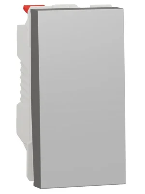 Levný Spínač střídavý Schneider Electric Nová Unica č. 6, NU310330, 1M, aluminium