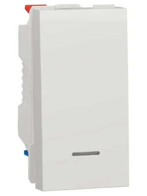 Spínač střídavý s nulovou svorkou Schneider Electric Nová Unica č. 6, NU310318S, 1M, bílá Cenově Výhodný