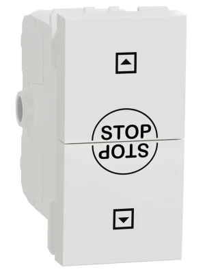Spínač žaluziový dvoupólový Schneider Electric Nová Unica NU310918SC, 10A, 1M, bílá Cenová Bomba