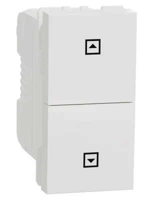 Expresní Doručení Ovládač žaluziový tlačítkový Schneider Electric Nová Unica NU310718SC, 10A, 1M, bílá