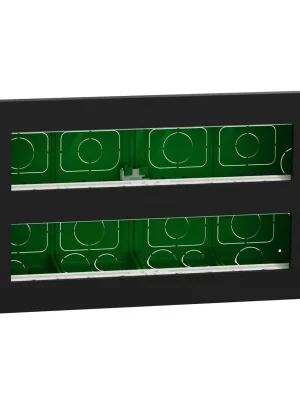 Nejprodávanější Centrální jednotka 2x10 modulů zapuštěná Schneider Unica System+ antracit NU171054