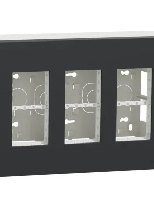 Centrální jednotka 3x4 modulů vertikální povrchová Schneider Unica System+ antracit NU123454 Originální