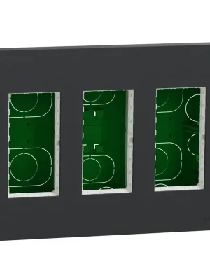 Centrální jednotka 3x4 modulů zapuštěná Schneider Unica System+ antracit NU173454 Nakupujte Hned