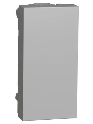 Cenová Bomba Záslepka 1modul Schneider Unica aluminium NU986530