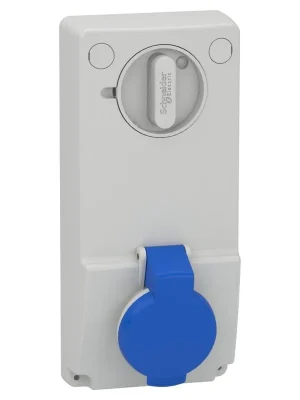 Zásuvka Schneider Unica 16A 2P+PE 230V IP44 82031 Sleva