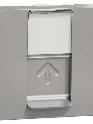 Horká Nabídka Datová zásuvka Schneider Electric Nová Unica 1xRJ45ST kat.6 FTP, NU341930, 2M, aluminium