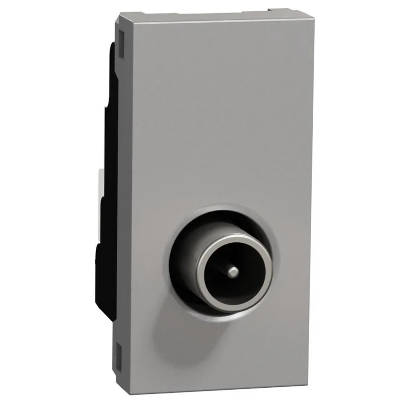 Zásuvka TV individuální Schneider Electric Nová Unica NU346130, 1,5 dB 1M,aluminium Vrácení Zdarma