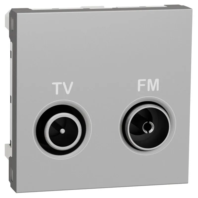 Akce Zásuvka TV/R individuální Schneider Electric Nová Unica NU345130, 11 dB 2M, aluminium