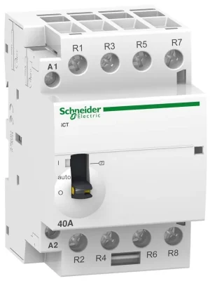 Finální Výprodej SCHNEIDER ACTI9 STYKAČ INSTAL ICT 4Z 63A 220-240VAC 4Z A9C21864