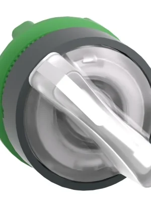 Cenový Hit SCHNEIDER HARMONY HLAVICE OTOČ ZB5AK1213 PROSVĚT LED 2POZ BÍLÁ
