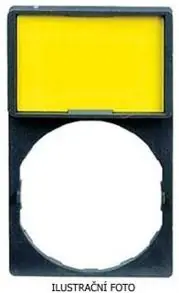 SCHNEIDER HARMONY NOSIČ ŠTÍTKŮ ZBY6102 30X50MM + ŠTÍTEK 18X27MM Must-Have