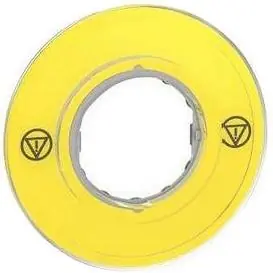 SCHNEIDER HARMONY ŠTÍTEK ZBY9121 KRUH 60MM NOUZ.ZASTAVENÍ Dokud Zásoby Vydrží