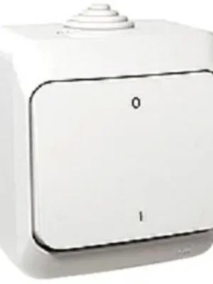 Přímo Od Výrobce Spínač dvoupólový Schneider Electric Cedar Plus řazení 2, WDE000520, 16A, IP44, bílá