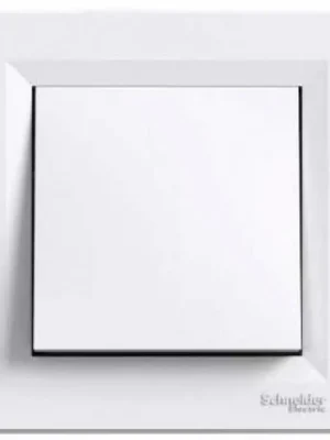 Spínač Schneider Electric Asfora řazení 1, EPH0100121, 10A, bezšroubový, bílá Časově Omezené