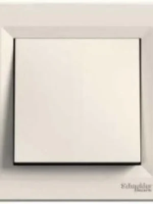 Spínač Schneider Electric Asfora řazení 1/0, EPH0700123, 10A, bezšroubový, krémová Nakupujte Hned