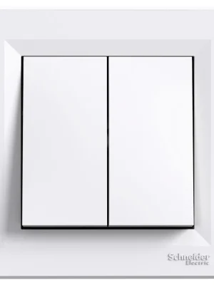 Časově Omezené Spínač Schneider Electric Asfora řazení 5, EPH0300321, 10A, šroubové svorky, bílá