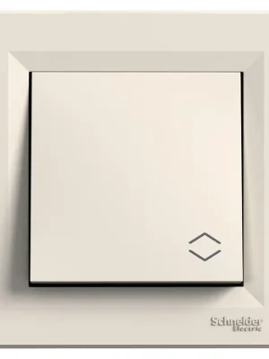 Spínač Schneider Electric Asfora řazení 6, EPH0400423, 10A, IP44, bezšroubové svorky, krémová Levný
