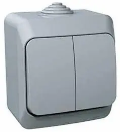 Spínač Schneider Electric Cedar Plus řazení 5, WDE000650, 16A, IP44, šedá Časově Omezené