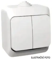 Omezená Nabídka Spínač Schneider Electric Cedar Plus řazení 5So, WDE000551, 16A, IP44, bílá