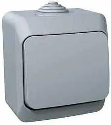 Spínač Schneider Electric Cedar Plus řazení 6, WDE000660, 16A, IP44, šedá Akční Cena