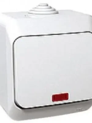 Pouze Dnes Spínač Schneider Electric Cedar Plus řazení 6So, WDE000561, 16A, IP44, bílá