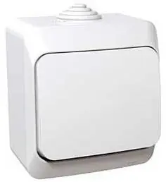 Originální Spínač Schneider Electric Cedar Plus řazení 6, WDE000560, 16A, IP44, bílá