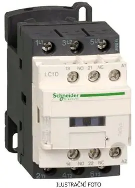 Nová Kolekce Stykač Schneider Electric TeSys LC1D12BD 12A, 3P, 1Z+1V, 24VDC