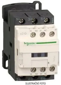 Levný Stykač Schneider Electric TeSys LC1D18Q7 18A, 3P, 1Z+1V, 380VAC