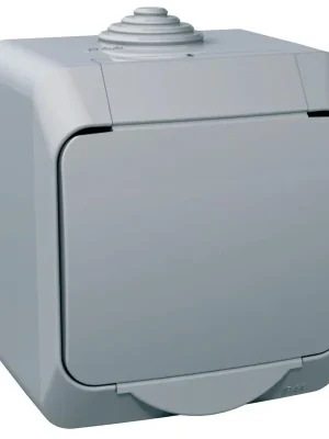 Zásuvka nastěnná IP44 Schneider Cedar Plus šedá WDE000641 Odeslání Ihned