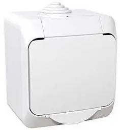 Nejlepší Volba Zásuvka Schneider Electric Cedar Plus WDE000640, 16A, IP44, šedá