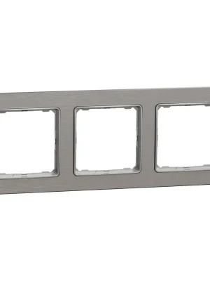 SCHNEIDER SEDNA ELEMENTS RÁMEČEK 3-NÁSOBNÝ LEŠTĚNÝ HLINÍK SDD370803U Nakupujte Hned