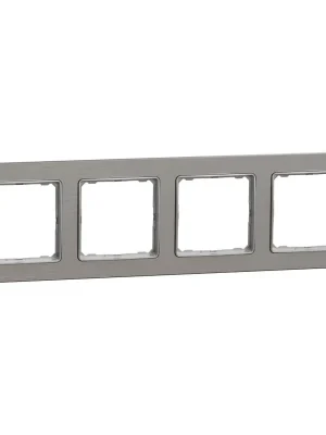 Výprodej SCHNEIDER SEDNA ELEMENTS RÁMEČEK 4-NÁSOBNÝ LEŠTĚNÝ HLINÍK SDD370804U