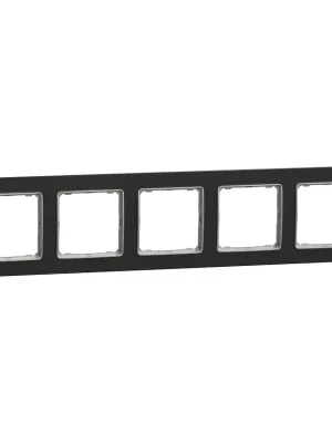 SCHNEIDER SEDNA ELEMENTS RÁMEČEK 5-NÁSOBNÝ LEŠTĚNÝ TITAN SDD372805U Nejprodávanější