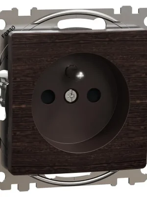 Nízká Cena SCHNEIDER SEDNA ELEMENTS ZÁSUVKA 230V 16A CLONKY BEZŠROUB. WENGE SDD181012U