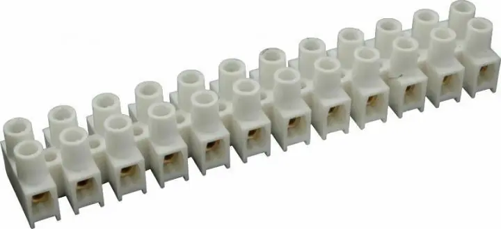 Super Cena Svorkovnice lámací SEZ 12pól 4mm bílá (čokoláda) 6336-30
