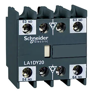 Autentický SCHNEIDER Kontakty LA1DX20 pomocné