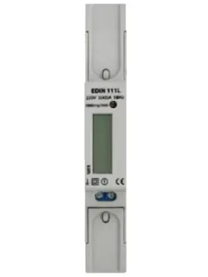 Elektroměr SEZ EDIN 111L 5-45A 1M/DIN 1fázový 1tarif LCD displej Nejprodávanější